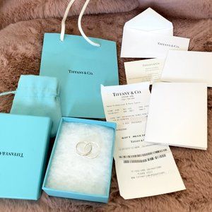 Tiffany & Co. Interlocking Double Sliver Ring 5